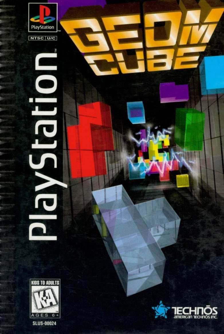 Geom Cube (Playstation) - Game Manual Only