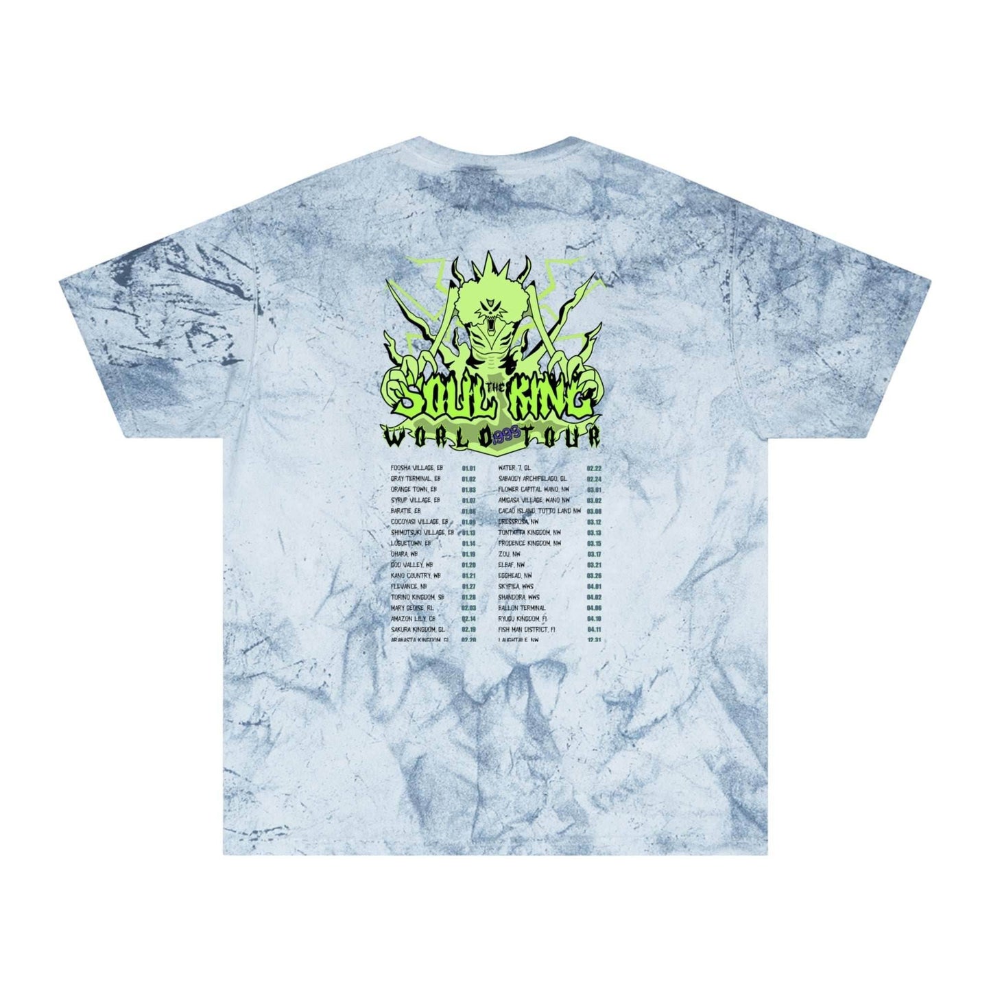 Soul King Brook 1999 World Tour Comfort Colors® Color Blast Tee - Blue / S