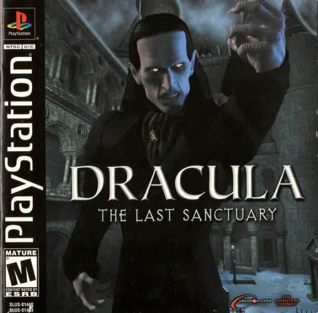 Dracula: The Last Sanctuary (Playstation) - Game Manual Only