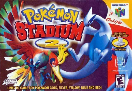 Pokemon Stadium 2 w/ Transfer Pak (Nintendo 64) - Game Manual Only