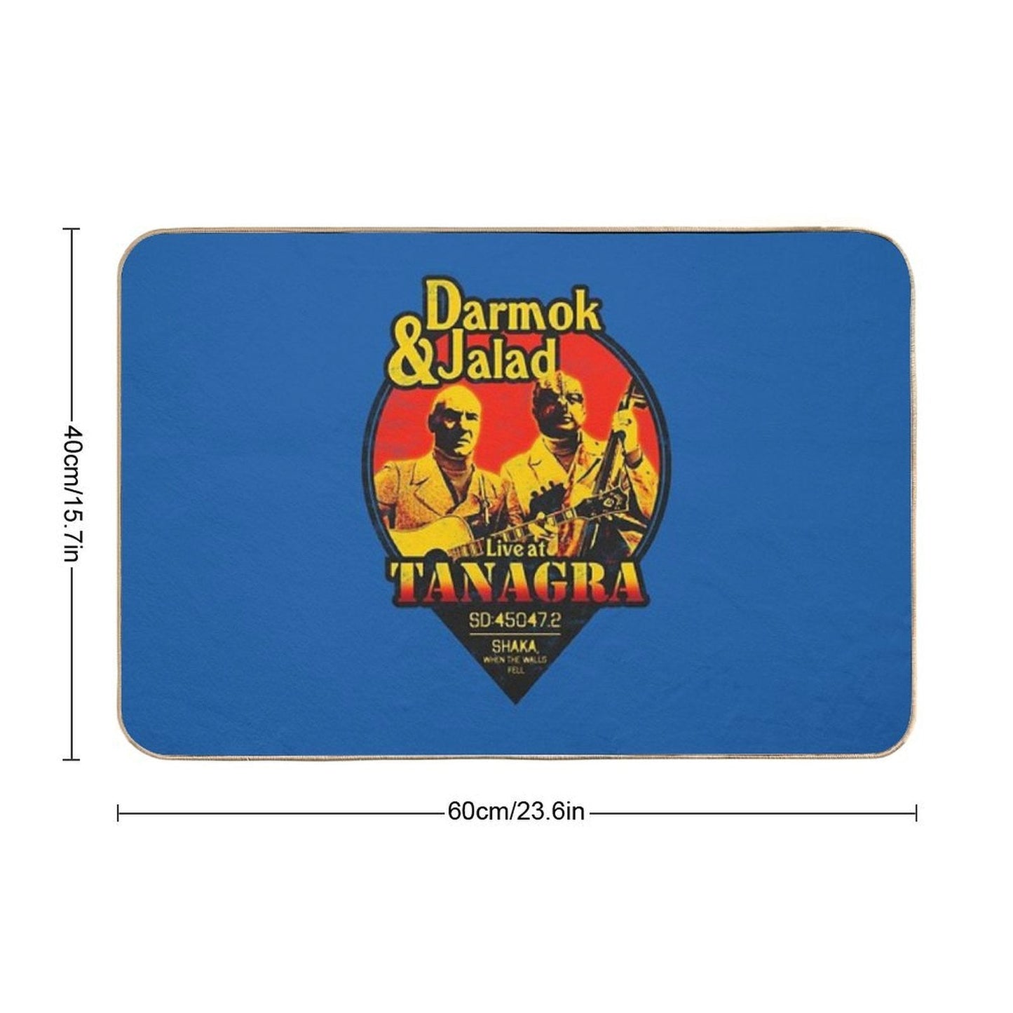 Darmok And Jalad at Tanagra  Stain-Proof Bath Mat
