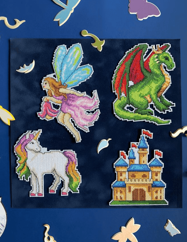 "Magic Heroes" 123CS Counted Cross-Stitch Kit