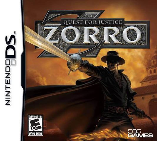 Zorro: Quest for Justice (Nintendo DS) - Game Manual Only