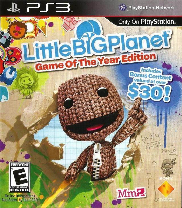Little Big Planet: Game Of The Year Edition (Playstation 3) - Game Manual Only