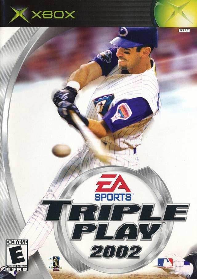Triple Play 2002 (Xbox) - Game Manual Only