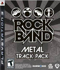 Rock Band Track Pack: Metal (Playstation 3) - Game Manual Only
