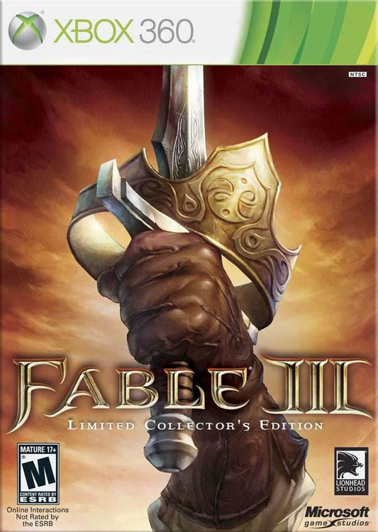 Fable III: Limited Collector's Edition (Xbox 360) - Game Manual Only