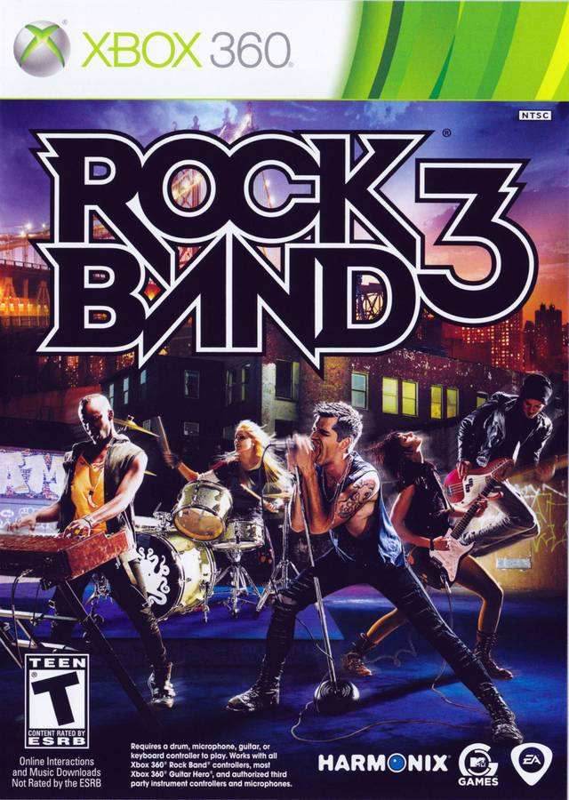 Rock Band 3 (Xbox 360) - Game Manual Only
