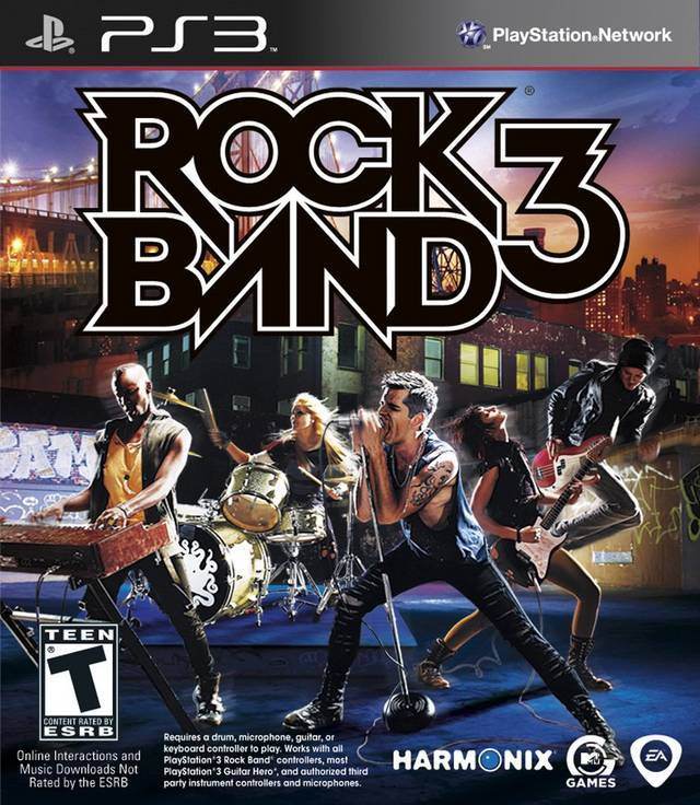 Rock Band 3 (Playstation 3) - Game Manual Only