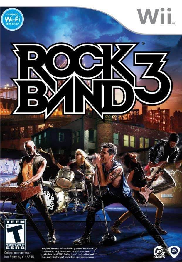 Rock Band 3 (Wii) - Game Manual Only