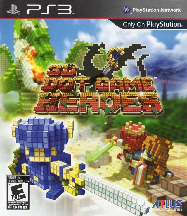 3D Dot Game Heroes (Playstation 3) - Game Manual Only