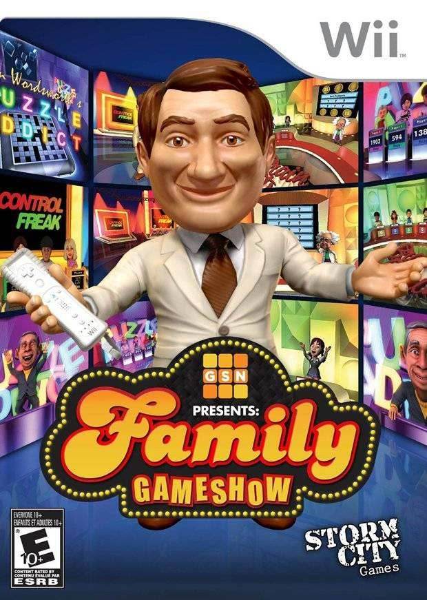 Family Gameshow (Wii) - Game Manual Only