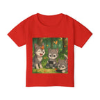 Little Xp wolf Gamer's toddler t-shirt