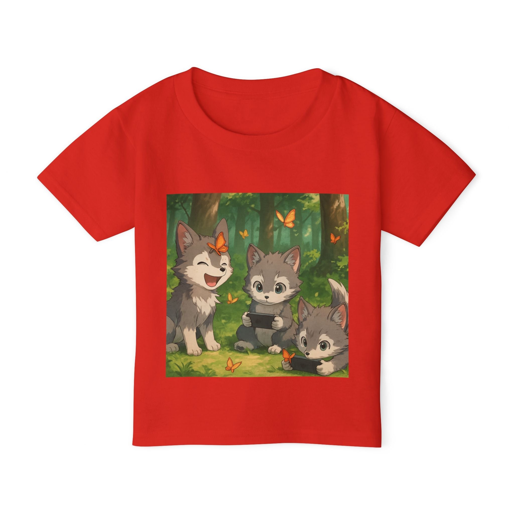 Little Xp wolf Gamer's toddler t-shirt