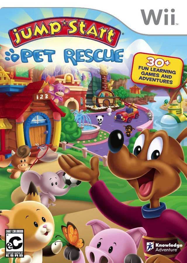 JumpStart Pet Rescue (Wii) - Game Manual Only