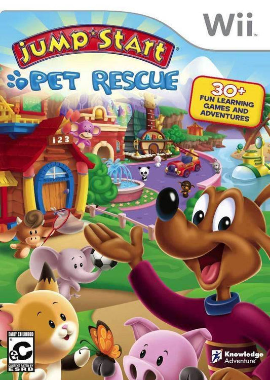 JumpStart Pet Rescue (Wii) - Game Manual Only