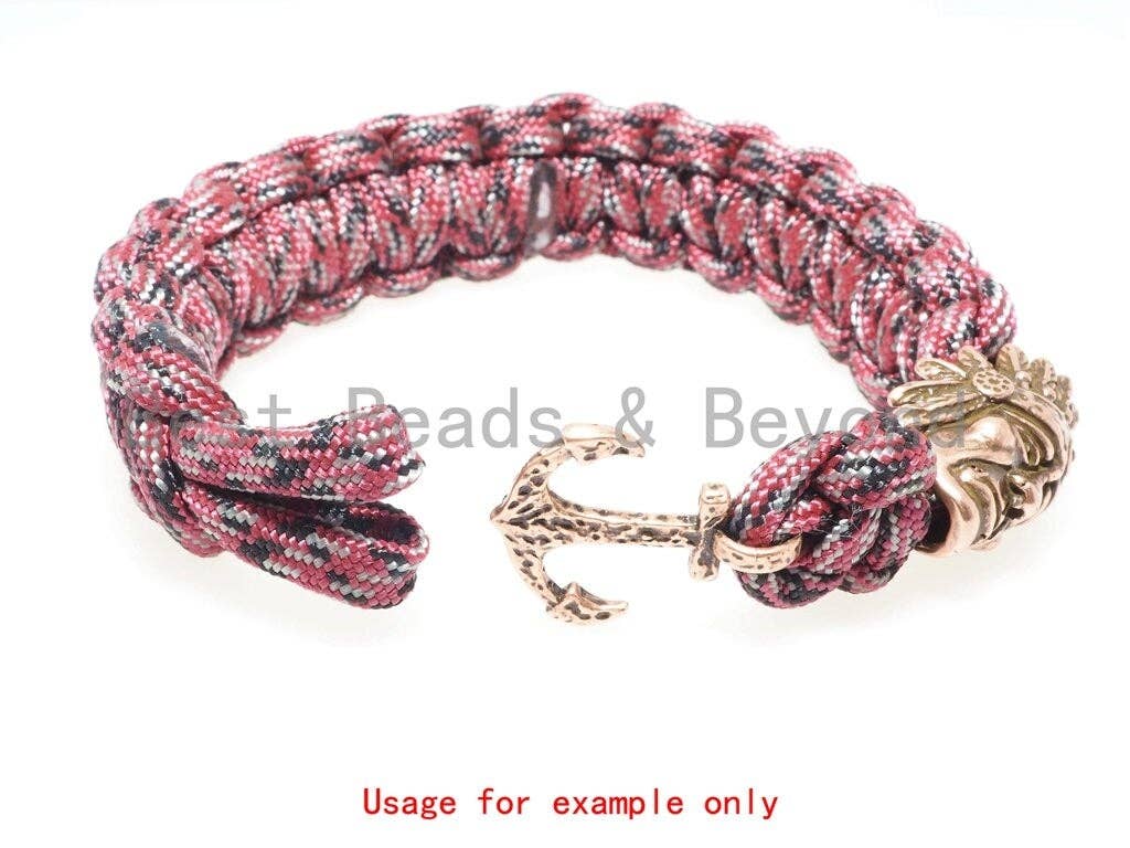 Antique Style Anchor Beads, Anchor Arrow Beads for Paracord/Lanyard/Survial Bracelet/Keychain Making, Men's Jewelry Findings, 23mm, sku#Y110