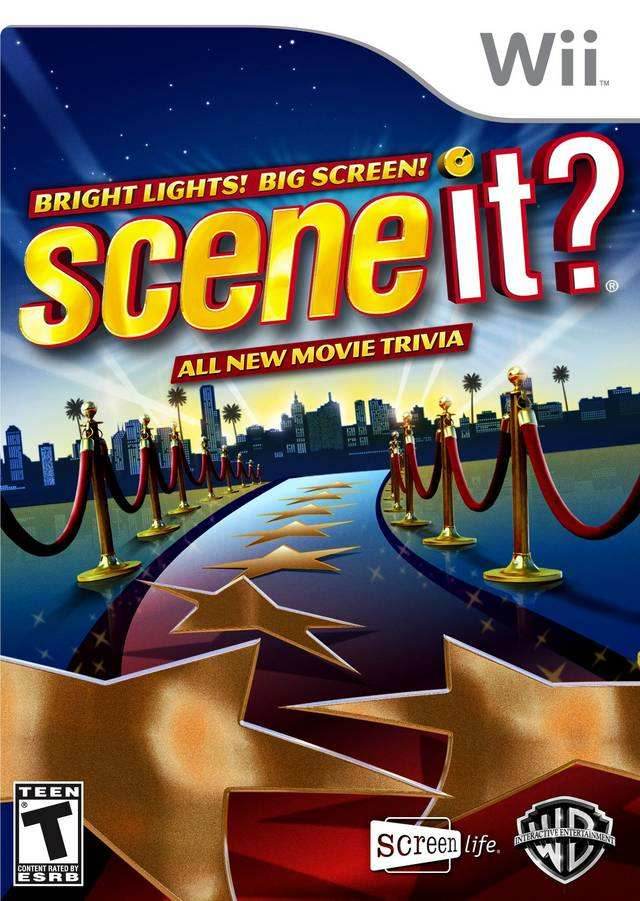 Scene It? Bright Lights! Big Screen! (Wii) - Game Manual Only