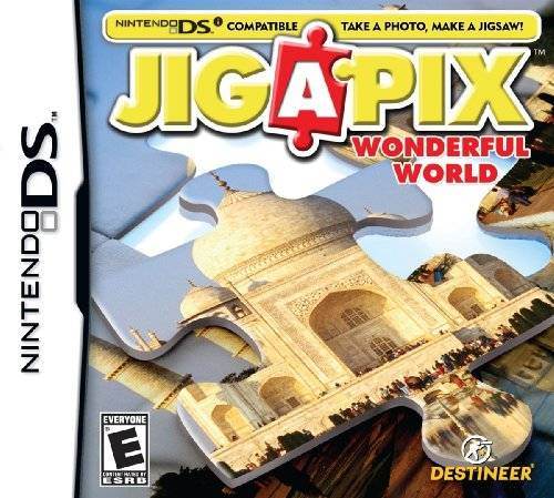 Jigapix: Wonderful World (Nintendo DS) - Game Manual Only