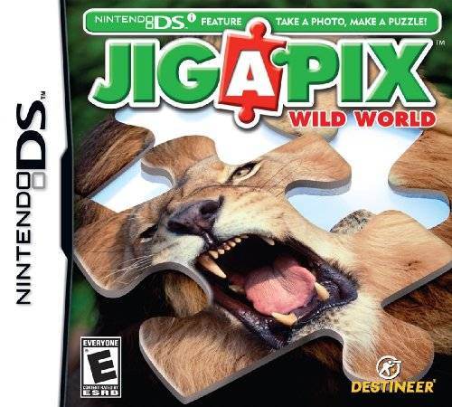 Jig-a-Pix Wild World (Nintendo DS) - Game Manual Only
