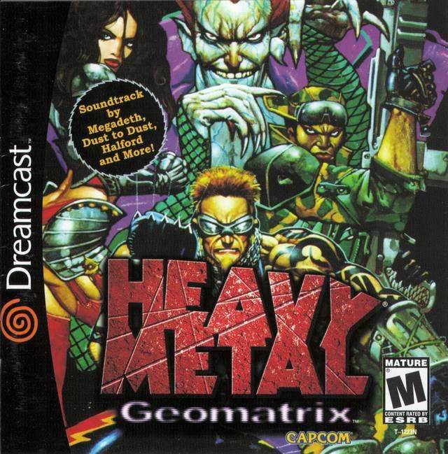 Heavy Metal Geomatrix (Sega Dreamcast) - Game Manual Only