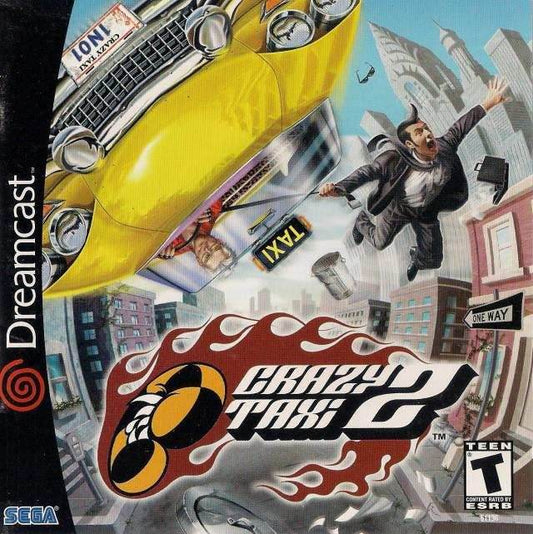 Crazy Taxi 2 (Sega Dreamcast) - Game Manual Only