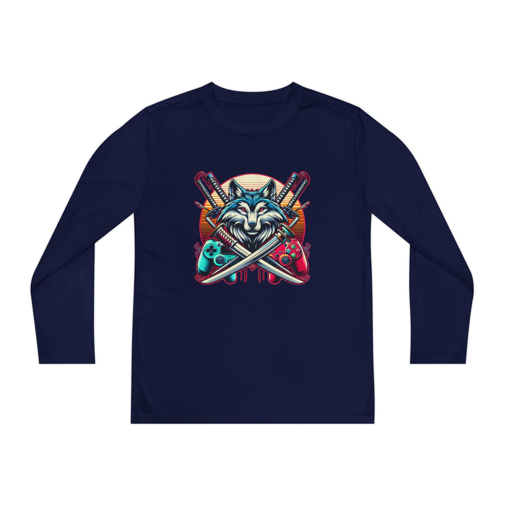 Xp wolf gamer long sleeve shirt