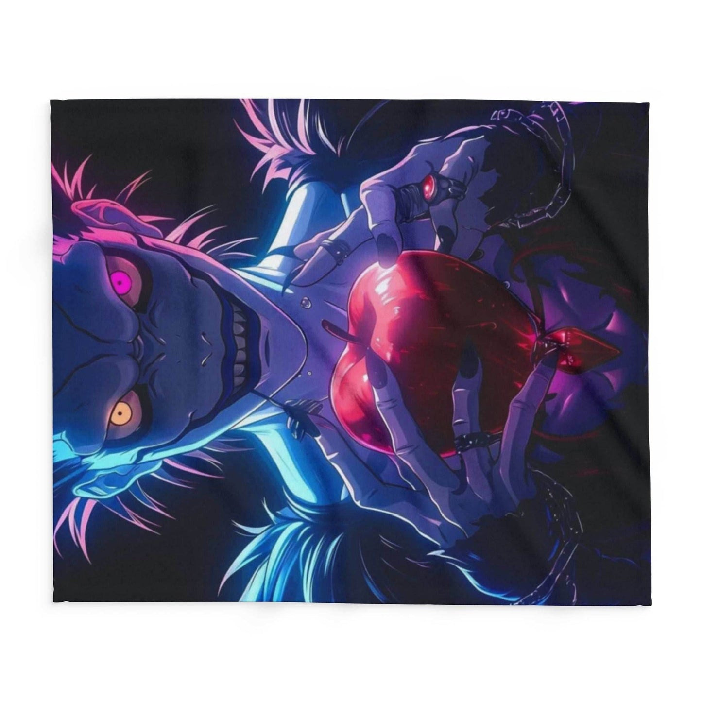 Dn Chilling Cozy Arctic Fleece Blanket, Anime Throw, Gothic Decor, Gifts for Fans, Horror Blanket, Home Comforts - 30'' × 40''