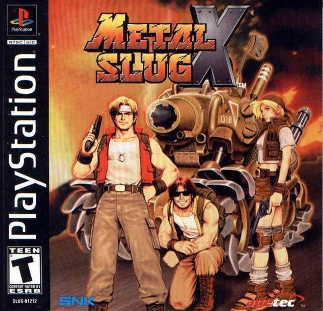 Metal Slug X (Playstation) - Game Manual Only