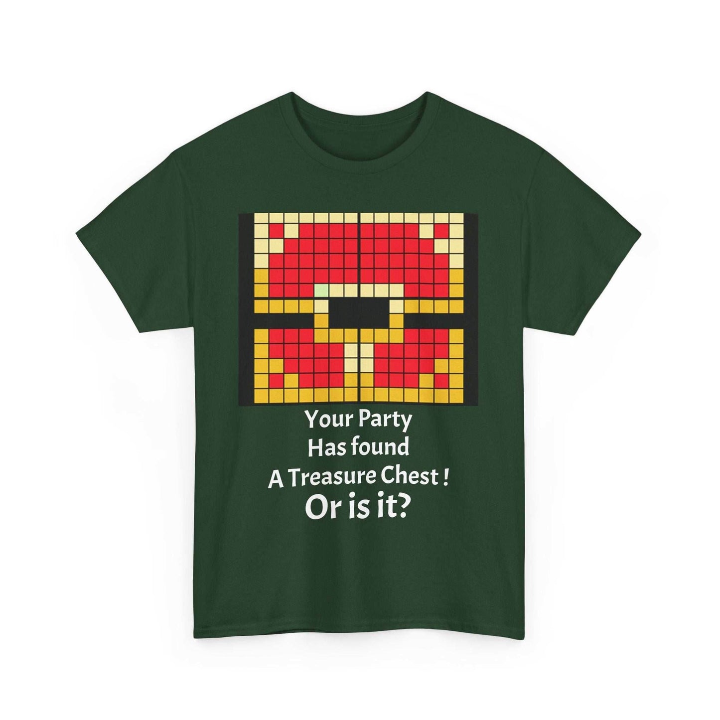 Your party has found a treasure chest! Unisex Heavy Cotton Tee - Carolina Blue / S