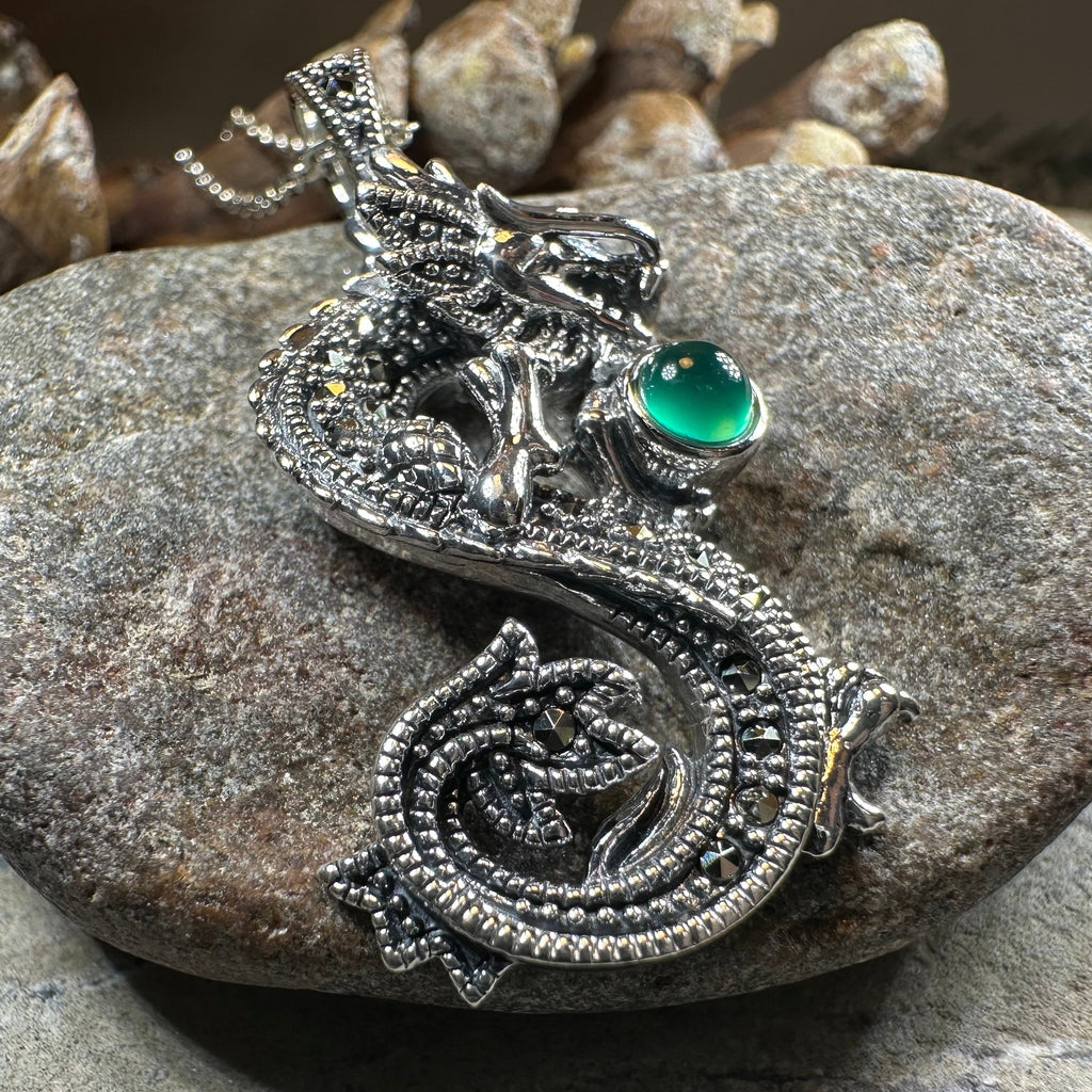 Keith Jack Celtic Dragon Necklace