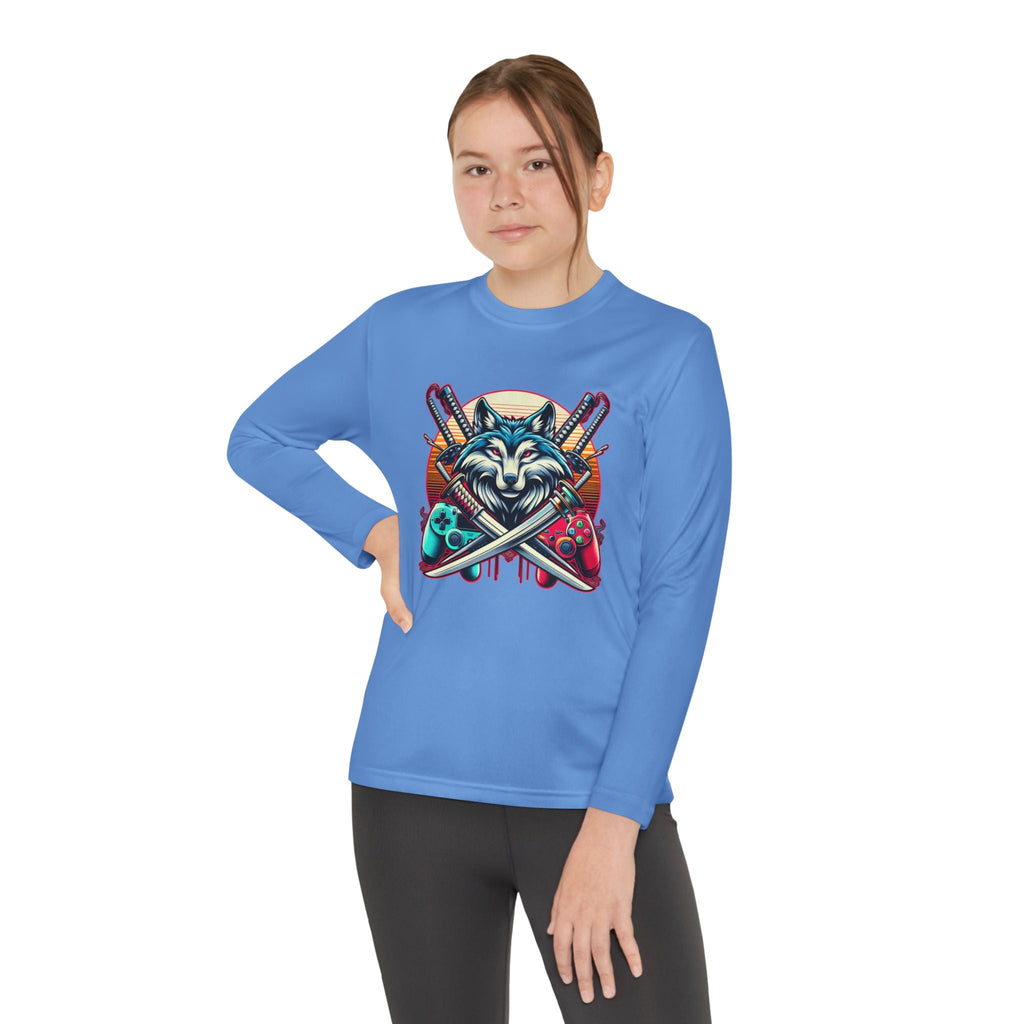 Xp wolf gamer long sleeve shirt