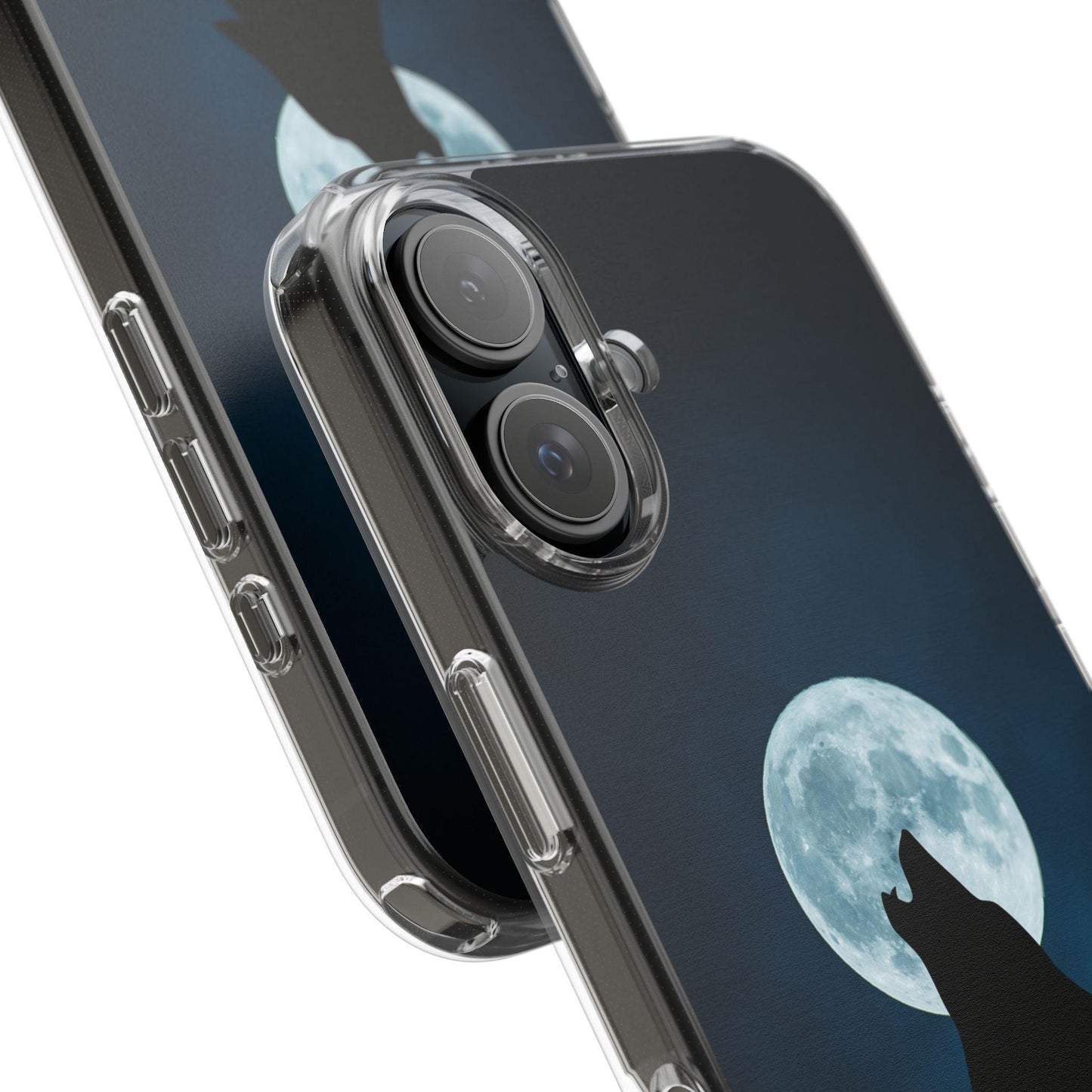 Full Moon and Wolf Clear Cases