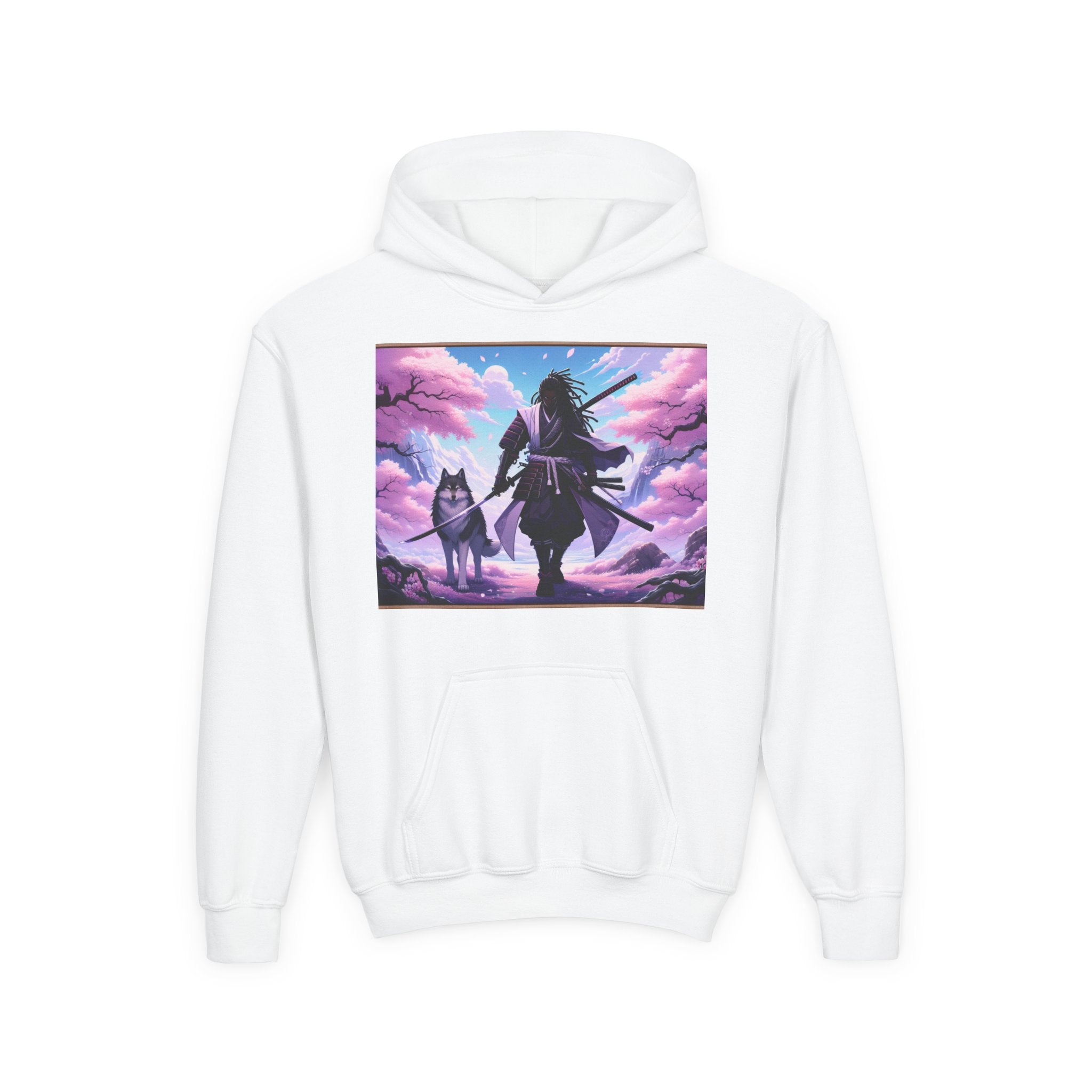 Walking The Wolves to Battle Youth Hooded Sweatshirt