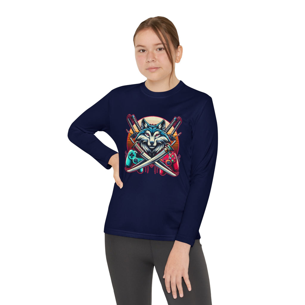 Xp wolf gamer long sleeve shirt