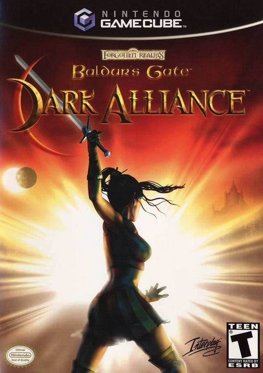 Baldur's Gate Dark Alliance (Gamecube) - Game Manual Only