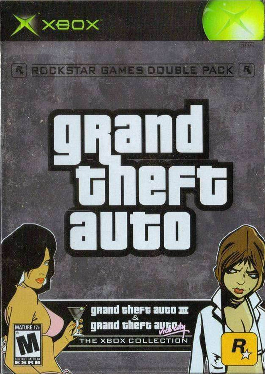Grand Theft Auto: RockStar Games Double Pack (Xbox) - Game Manual Only