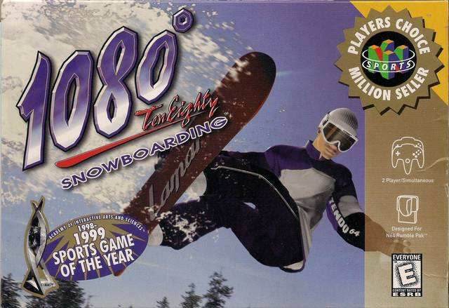 1080 Snowboarding (Player's Choice) (Nintendo 64) - Game Only