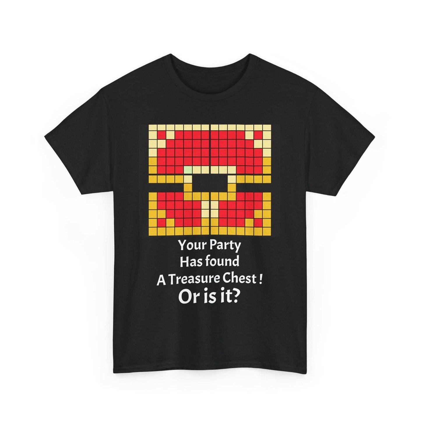 Your party has found a treasure chest! Unisex Heavy Cotton Tee - Carolina Blue / S