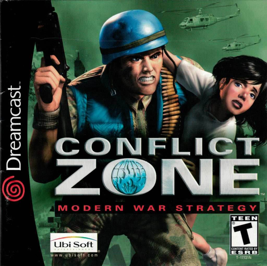 Conflict Zone (Sega Dreamcast) - Game Manual Only