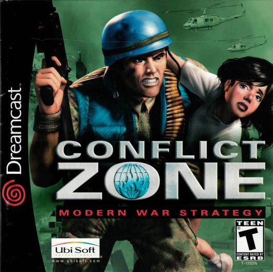 Conflict Zone (Sega Dreamcast) - Game Manual Only