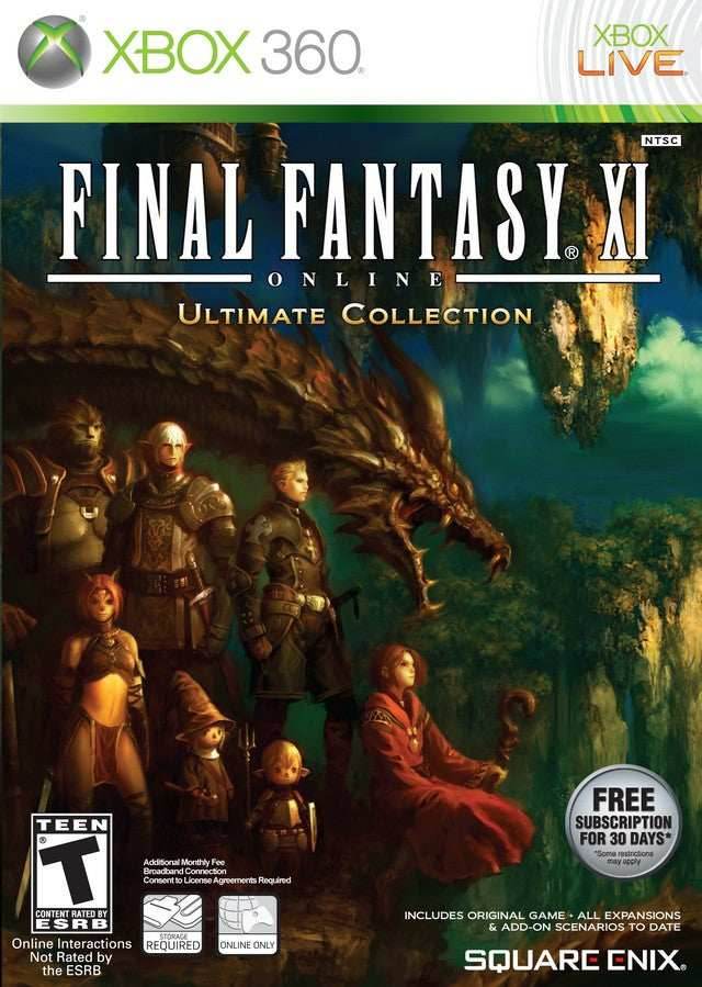 Final Fantasy XI: Ultimate Collection (Xbox 360) - Game Only