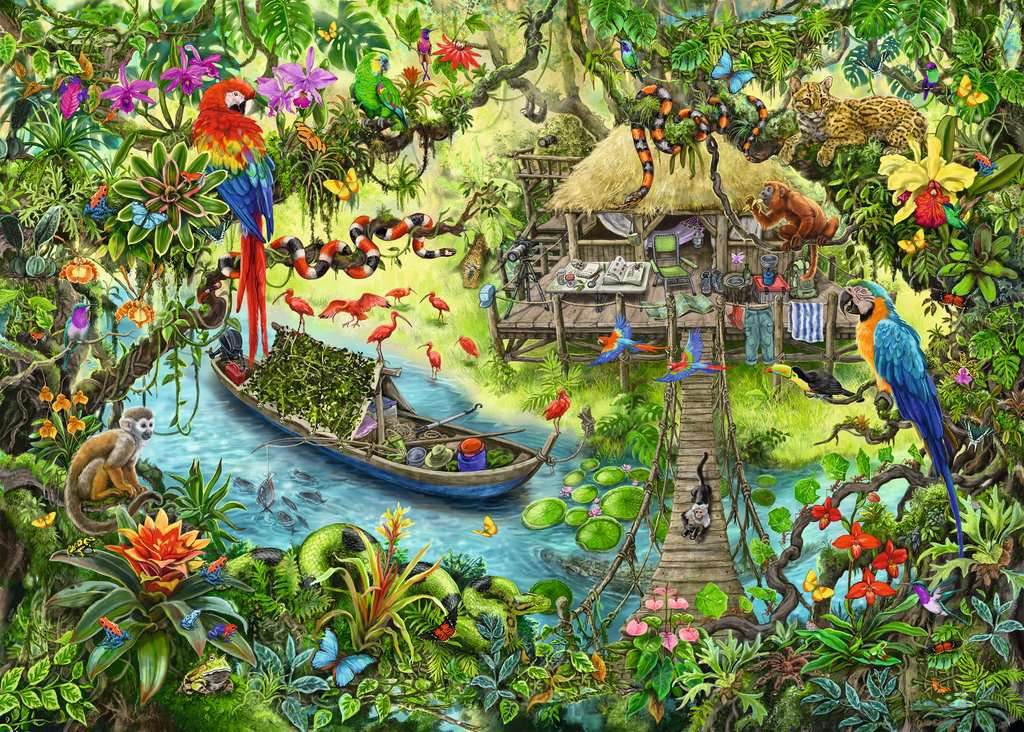 Puzzle: KIDS Escape Puzzle - Jungle Journey - 