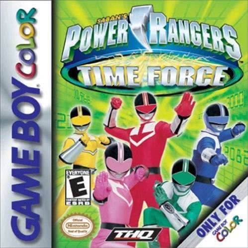 Power Rangers Time Force (Gameboy Color) - Game Manual Only