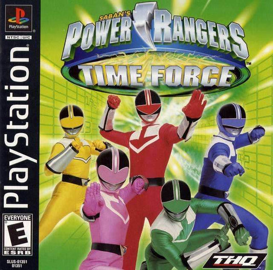 Power Rangers Time Force (Playstation) - Game Manual Only