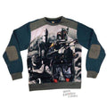 Star Wars Boba Fett Prime Bounty Sublimated Mesh Crew Neck Adult Fleece - S