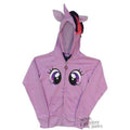 My Little Pony Twilight Sparkles Face Costume Mlp Junior Zip Up Hoodie - S