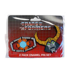 Transformers The Movie Unicron and Matrix Of Leadership 80's 2 Pack Enamel Pin Set - 