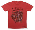 X-Men Bustin Through Classic Marvel Comics Adult T-Shirt - S