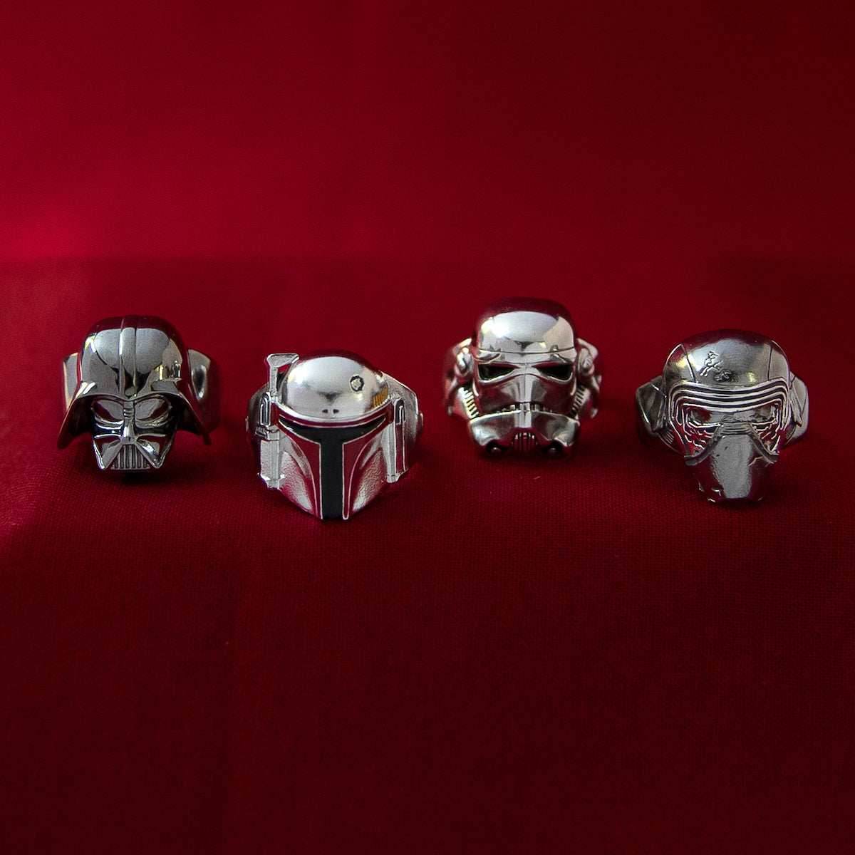 Star Wars X RockLove Boba Fett Helmet Ring - Size 6